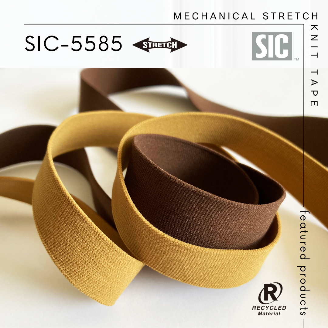 New Item : SIC-5585 / MECHANICAL STRETCH KNIT TAPE | What's