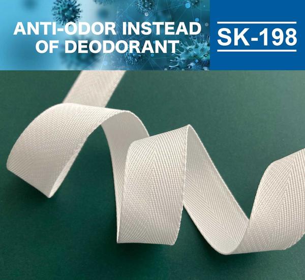 Information on functional products : SK198 / Antibacterial and Deodorant Tape